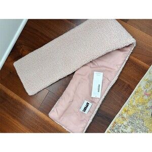 APPARIS Scarf Womens Ivory Plush Lined Wrap Hand Pocket Cozy Cold Weather